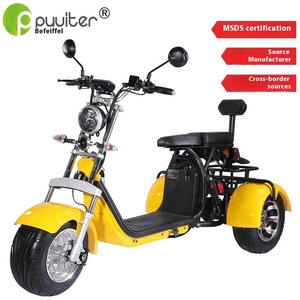 EEC 60V 12A pin <span class=keywords><strong>lithium</strong></span> thành phố Golf giỏ hàng 250W E-Scooter điện citycoco ba bánh với 3 bánh xe điện xe tay ga - Product Image 2