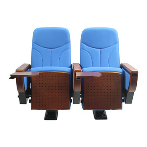 Hechuang Poetry Theater <b>Chair</b> HC_P505FDJ <b>Foldable</b> With Armrests And <b>Table</b> For Auditorium Seating - Product Image 4