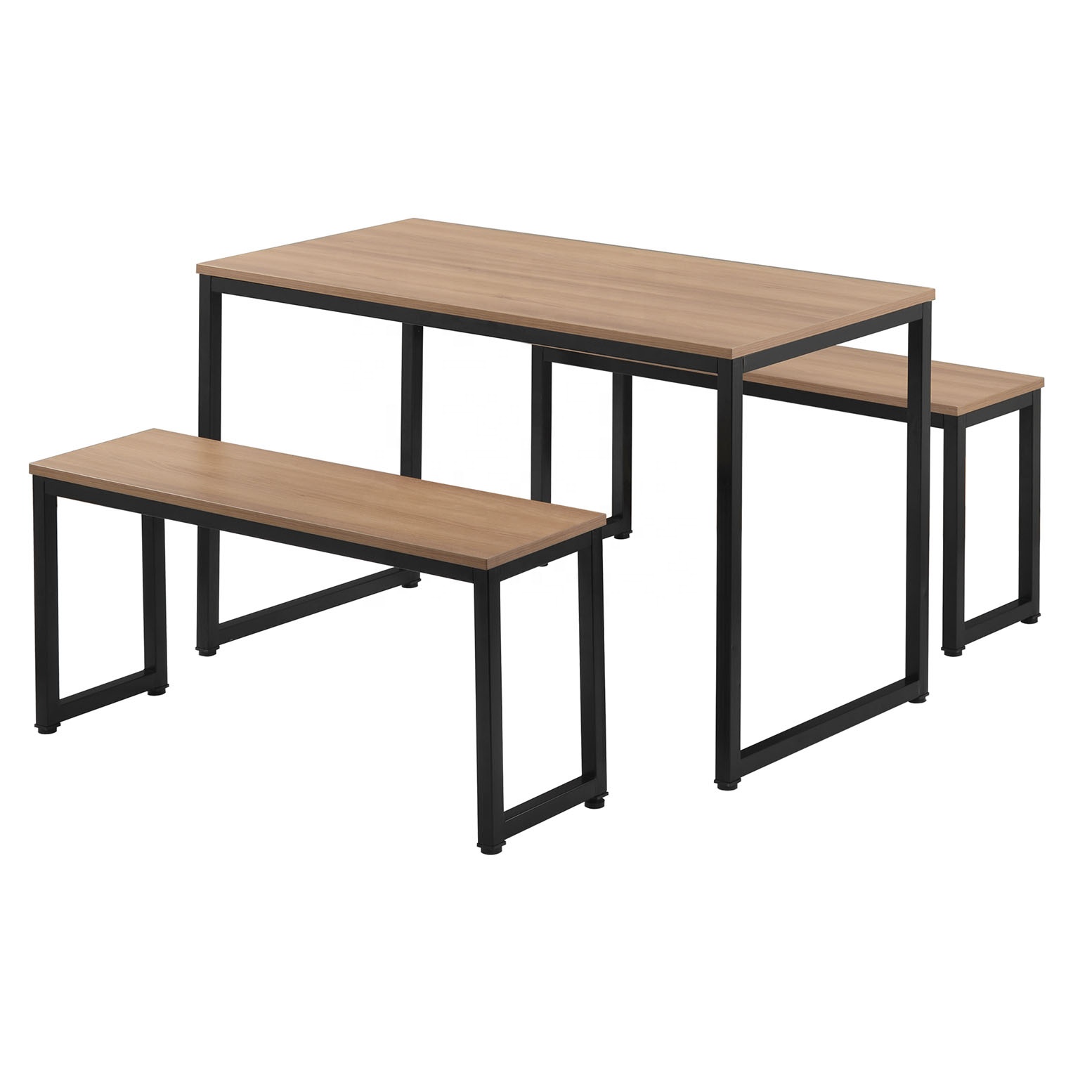 Современный обеденный стол со скамьей, компактный обеденный набор для небольшой кухни