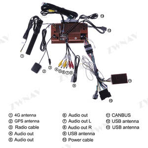 Zwdame — autoradio Android 9, Carplay, DSP, GPS, lecteur multimédia, stéréo, pour voiture <span class=keywords><strong>Ford</strong></span> <span class=keywords><strong>Fiesta</strong></span> (2009 à <span class=keywords><strong>2016</strong></span>) - Product Image 5