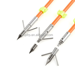 Flecha de Fibra de Vidrio de 8mm de Alta Resistencia y Anticorrosión para Pesca con Arco y Caza, Eje de 80cm con Superficie Lisa - Product Image 6