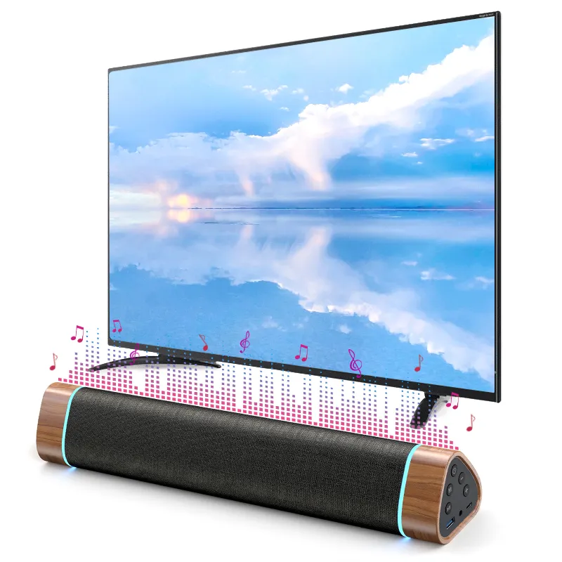 New Product Tv Stereo Sound Bar With Subwoofer Home Theatre System 5.1 Blue tooth Sound bar