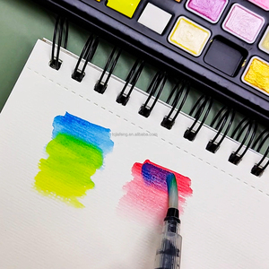 Artecho - Juego de Pinturas de Acuarela Sólidas Ecológicas de 88 Colores, Lavables y Portátiles, para Papel, Lienzo, Vidrio y Bellas Artes - Product Image 5