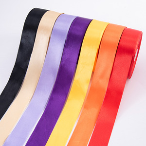 Custom Satin <b>Ribbon</b> Decorative Gift Wrapping <b>Ribbon</b> Polyester Spool Luster Solid Color for Valentine's Day Party Decor DIY - Product Image 3