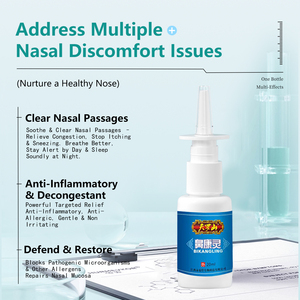 Produits chinois populaires adaptés à la rhinite, à la sinusite et aux troubles respiratoires, spray nasal, personnalisation possible - Product Image 3