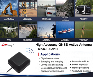Jca231 L1 L2 L5 bên ngoài độ chính xác cao gnss hoạt động ăng-ten IP66 Beidou GLONASS Galileo <span class=keywords><strong>GPS</strong></span> Ăng-ten với 3 mét cáp - Product Image 3