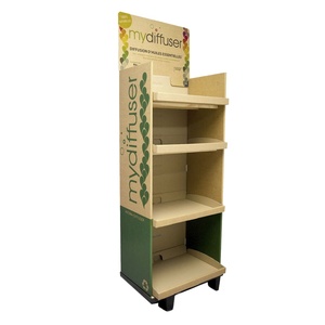 ชั้นวางกระดาษแข็งแบบกำหนดเองสำหรับวางโชว์ขนมขบเคี้ยว อาหาร ช็อกโกแลต มันฝรั่ง สำหรับร้านค้า - Product Image 1