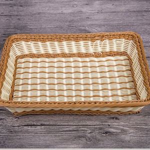 Panier à fruits en rotin fait main, panier de rangement - Product Image 4