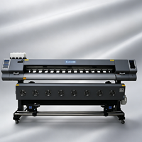 Nueva Impresora Digital Automática de Solvente Ecológico de 1.8m con Cabezal de Impresión I3200/DX5, Plotter A1 para Impresión de Vinilo, Pancartas Flexibles, Pósters y Rotulación de Vehículos