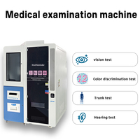 Kiosque auto-examen sur pied pour les soins de santé, écran tactile capacitif, modules de contrôle des paramètres vitaux pour les pharmacies, laboratoires, OEM, ODM, SDK