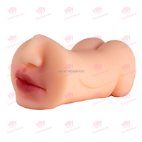 SacKnove nouvelle mise à jour mâle 3 en 1 bouche réaliste vagin fesses Anal adulte jouets sexuels pas cher poche Pussie masturbateurs avec cul
