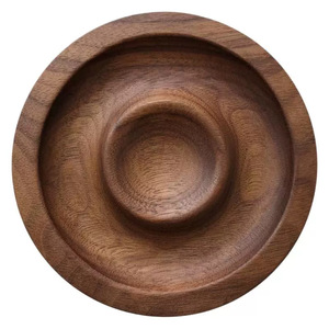 Black Walnut Solid Wood Jewelry Display Tray Custom Made For Bracelet Wristband Showcase - Product Image 5