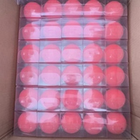 Balles de golf de parc LED 3 pièces de haute qualité couverture colorée rougeoyante vente chaude balle de golf de parc de logo personnalisé