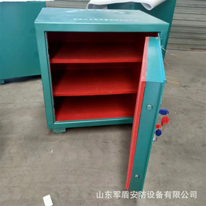 Mobile Explosive Storage <b>Cabinet</b> Steel Manual Lock Explosion Proof Blue Powder Coated Assembled Warehouse Storage - Product Image 5