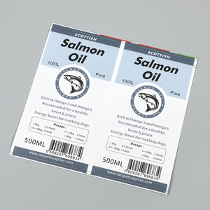Étiquettes autocollantes <span class=keywords><strong>anti</strong></span>-salissures pour sacs d'emballage extérieur de snacks et aliments frits, résistantes à l'huile, pour usines d'aliments de loisirs, compatibles avec les lots mixtes - Product Image 3