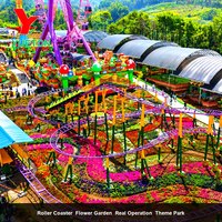 Manège de montagnes russes, équipement de parc d'attractions, attraction de parc à thème extérieur, manège familial CE, manège pour enfants