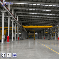 Entrepôt en acier modulaire pour atelier d'usine avec conception personnalisée, bâtiment préfabriqué résistant au vent et à la neige
