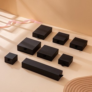 Stock Solid Color Jewelry Box Drawer Box for Packaging Rings, Necklaces, Bracelets and Other Accessories - Product Image 3