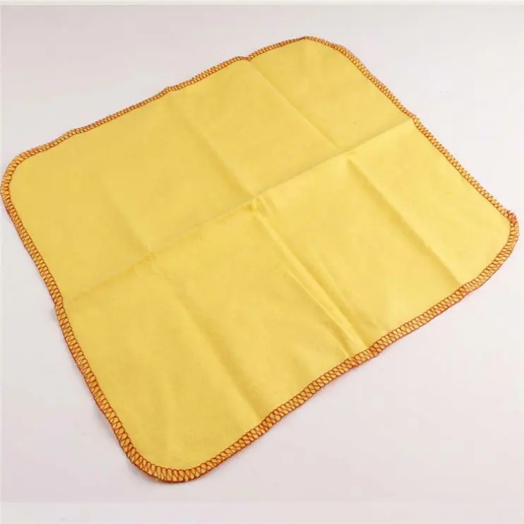 cotton flannel Yellow Duster Cloth Kitchen Roll Rag Yellow Duster Clean Cloth Cotton Large size