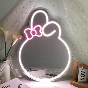 ไฟนีออน LED รูปทรงเรืองแสง ไฟสร้างบรรยากาศแบบกระจกเงา ป้ายไฟนีออนโฆษณา ป้ายโฆษณาตกแต่ง - Product Image 3