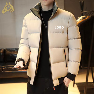 Giacca da <span class=keywords><strong>Uomo</strong></span> Trendy con Colletto Alto, Calda e Personalizzabile con LOGO, per Autunno e Inverno, Vendita all'Ingrosso - Product Image 1