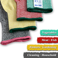 Gants résistants aux coupures XINGYU HPPE niveau 5 EN388, anti-coupures, adaptés aux manipulations alimentaires, protection des mains, gants de travail de sécurité, durables et polyvalents