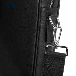 Sac pour homme en cuir <span class=keywords><strong>de</strong></span> vache pleine fleur YIKU, logo personnalisable, grande capacité, sacoche d'affaires décontractée. - Product Image 3