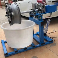 Machine à polir les roues de camion STRONG, machine à réparer les jantes en alliage, haute qualité, 1500W, 24 pouces