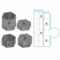 Cajas de Papel Impresas en Verde Brillante y Amarillo con Diseño de Limón y Menta para Recuerdos de Fiesta de Cumpleaños