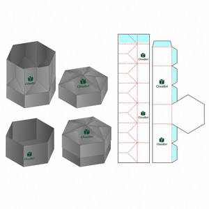Caja de Papel Plegable para Empaque de Lentes de Contacto, Diseño Personalizado y a la Moda - Product Image 6