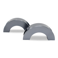Outils de coupe haute performance, prototypage rapide, service d'anodisation grise, pièces usinées CNC, pièces circulaires en aluminium, fabrication métallique
