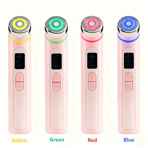 <span class=keywords><strong>Appareil</strong></span> facial multifonctionnel Dermio exclusif avec électroporation AirShot, outil de soin de la peau à domicile pour un effet salon, cadeaux personnalisés - Product Image 1