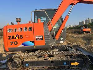 Hitachi รถตักตีนตะขาบ ZX70มือสองปั๊มเกียร์เครื่องยนต์แบบแกนใช้งานง่ายรับประกันคุณภาพ - Product Image 6