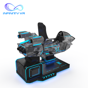 Simulador de Vuelo y Combate <span class=keywords><strong>VR</strong></span> Infinity <span class=keywords><strong>VR</strong></span> Thunder Fighter F2, Cabina de Avión de Combate, Juego de Arcade para Interiores y Exteriores para Parques de Diversiones - Product Image 1