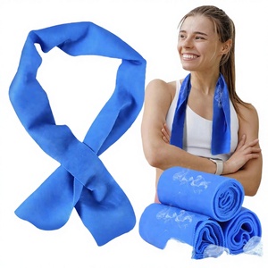 Custom PVA Sports <strong>Cooling</strong> Towel Instant Ice <strong>Neck</strong> <strong>Wrap</strong> with UPF 50+ Personalized PVA <strong>Cooling</strong> Towels for <strong>Neck</strong> and Face - Product Image 3