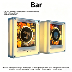 Luce Notturna per Frigorifero con Sensore NFC, Controllo Vocale, Immagine Personalizzabile e Magnete - Product Image 1