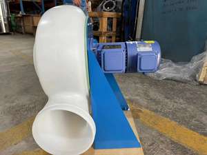 Turbines arrière de laboratoire de gaz corrosifs petit ventilateur centrifuge en PP ventilateur <span class=keywords><strong>extracteur</strong></span> pour les industries de la teinture - Product Image 3