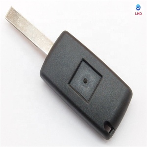 3 boutons Flip Clé À Distance Coque Clé pour PEUGEOT 407 <span class=keywords><strong>307</strong></span> 308 607 CE0536 Noir Parfait ABS Remplacer Étui à Clés De Voiture 30 Pièces - Product Image 3
