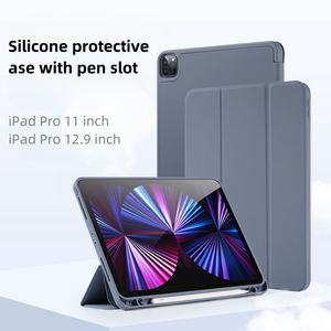 Funda Universal de Cuero PU de 11 Pulgadas para <span class=keywords><strong>iPad</strong></span> <span class=keywords><strong>Pro</strong></span>, Antiarañazos, Resistente a Golpes, Antipolvo, Ligera, Diseño Delgado y Moderno - Product Image 2