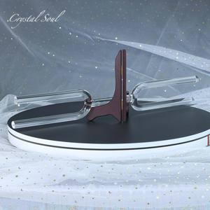 Cristallo anima guarigione strumento musicale accordato al quarzo diapason per la meditazione e la guarigione - Product Image 1