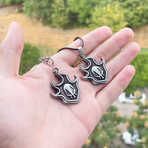 26 Llaveros y Collares <span class=keywords><strong>de</strong></span> Metal <span class=keywords><strong>de</strong></span> Diseño <span class=keywords><strong>de</strong></span> Alta Calidad con Colgante <span class=keywords><strong>de</strong></span> Aleación para los Fans del Anime BLEACH como Regalo - Product Image 1