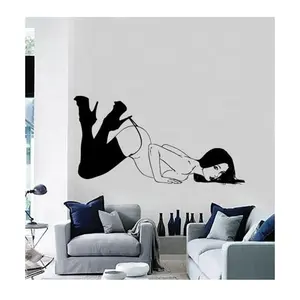 Calcomanías de pared de vinilo troqueladas impermeables personalizadas con diseño de moda