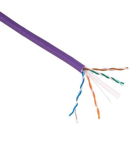 <span class=keywords><strong>Cable</strong></span> <span class=keywords><strong>de</strong></span> cobre <span class=keywords><strong>CAT</strong></span> <span class=keywords><strong>6A</strong></span> UTP 23AWG Sólido 305M <span class=keywords><strong>Cable</strong></span> <span class=keywords><strong>de</strong></span> <span class=keywords><strong>red</strong></span> <span class=keywords><strong>de</strong></span> 10 Gigabit con funda LSZH Prueba <span class=keywords><strong>de</strong></span> canal <span class=keywords><strong>de</strong></span> paso <span class=keywords><strong>de</strong></span> color violeta - Product Image 1