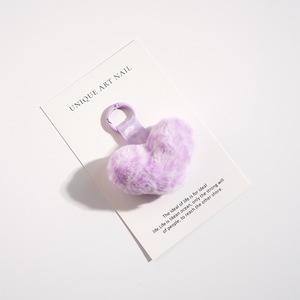 <span class=keywords><strong>Mini</strong></span> <span class=keywords><strong>pompon</strong></span> en fausse fourrure léopard moelleux et doux, breloque de sac, pendentif porte-clés pour femme - Product Image 5