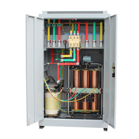 Stabilisateur de tension de relais SBW triphasé 10KVA AC SVC haute efficacité 99% prix d'usine