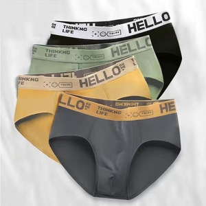 Slip Sexy Mid-Rise <span class=keywords><strong>mutande</strong></span> elasticizzate traspiranti <span class=keywords><strong>in</strong></span> pantaloncini di biancheria intima Calzoncillos Para Hombres <span class=keywords><strong>uomo</strong></span> - Product Image 3
