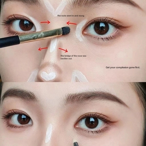 SNOWMOLLY Liquide de contouring hydratant fin et naturel pour le visage, éclaircissant, pour le nez et les côtés du visage - Product Image 4