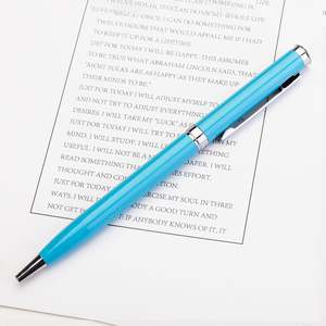 Stylo à bille en métal personnalisé pas cher pour la publicité promotionnelle avec logo de l'entreprise - Product Image 2