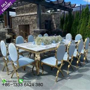 เก้าอี้จัดเลี้ยงงานแต่งงาน โรงแรม งานเลี้ยง งานอีเว้นท์  วัสดุโลหะสแตนเลส คุณภาพสูง ขายส่ง - Product Image 1