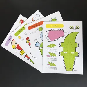 GIGO Customized Softcover Sewing Binding Brochure Books Design Cheap Catalog Book Printing Service